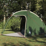 Cabin Tent with Roof Green 370 x 230 x 185 cm Taffeta 42000990