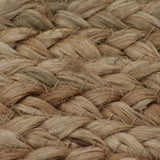 ZNTS Area Rug Braided Jute 120 cm Round 245337