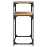 Console Table Sonoma Oak 100x35.5x75 cm Engineered Wood 834066