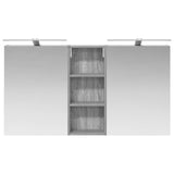 Bathroom Cabinet Set 3 pcs 130 x 14.5 x 70 cm Engineered wood 3403773