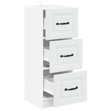Drawer Cabinet White 33 x 34.5 x 87 cm Engineered Wood 895765