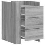Bedside Cabinet Grey Sonoma 45x50x65 cm Engineered Wood 848309