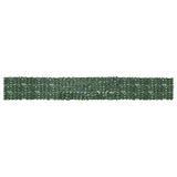Balcony Screen with Dark Green Leaves 600x75 cm 315486