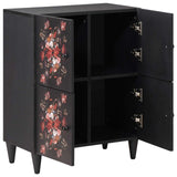 Storage Cabinets Multicolour 60 x 33.5 x 75 cm Solid Mango Wood 4018726