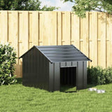 Dog House with Roof 83x130x85 cm Galvanised Steel 4100915
