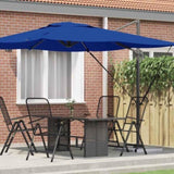 Roma Parasol Blue 286 x 284 x 265 cm Aluminium and Polyester 42003340