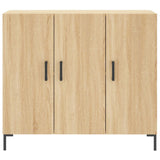 Sideboard Sonoma Oak 90x34x80 cm Engineered Wood 828111