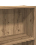 Bookcase Artisian Oak 60x24x176 cm Engineered Wood 857829