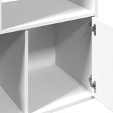 Bookcase White 70x36x189 cm Engineered Wood 3295317