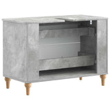 Bathroom Sink Cabinet ALKMAAR Concrete Grey 82 x 41x 59 cm 896138