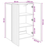 Wall-Mounted Cabinet Old Wood 66 x 34.5 x 92 cm Engineered Wood 898233