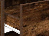 Bedside Cabinets with Drawer 2 pcs Smoked Oak 51x31x47 cm 858677
