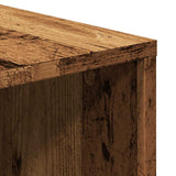 TV Cabinet Old Wood 130x35x50 cm Engineered Wood 856788