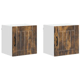 Wall Cabinet LUCCA 2 pcs Smoked Oak 40 x 31 x 40 cm 884885