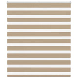 Zebra Blind Sand Brown 135x150 cm Fabric Width 130,9 cm Polyester 4014554