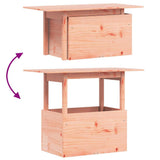 Garden Table 100x50x75 cm Solid Wood Douglas 844911