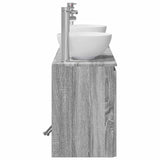 Bathroom Cabinet Set 3 pcs Grey Sonoma 49.5 x 35 x 63 cm 3405623