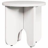 Coffee Table 2 pcs White Solid Pine wood 873554