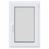 Basement Window "RISOR" 60x80 cm Tilt&Turn DIN Right White 4108345