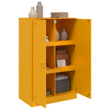 Sideboard Mustard Yellow 67x39x107 cm Steel 841664