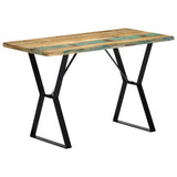 Dining Table 120x60x76 cm Solid Reclaimed Wood 247950