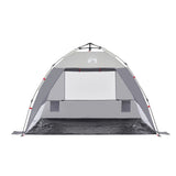 ZNTS Beach Tent 2-Person Grey Quick Release Waterproof 4005301