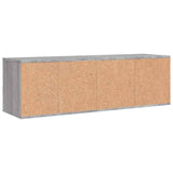 TV Cabinet Grey Sonoma 120x34x37 cm Engineered Wood 833557