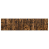 Wall-Mounted Headboard HOORN Smoked Oak Engineered Wood 897370