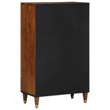 Highboard Brown 60 x 33 x 100 cm Solid Mango Wood 4018766