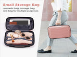 V-shaped stripes 3-in-1 PP trolley case 20in 24in 28in PP iron trolley fashionable color - rose gold 52903397