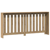 Radiator Cover Artisian Oak 175x20x82 cm Engineered Wood 852761
