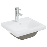 Bathroom Furniture Set White Engineered Wood 3071441