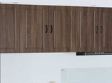 Wall Cabinet PORTO Brown Oak 80 x 31 x 80 cm Engineered Wood 885412