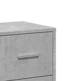 Sideboard Concrete Grey 60x31x84 cm Engineered Wood 840509