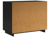 Sideboard Black 70 x 38 x 75 cm Engineered Wood 8011523