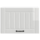 Kitchen Wall Cabinet Lucca High Gloss White Engineered Wood 853839