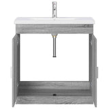 Bathroom Furniture Set Grey Sonoma 81 x 40 x 84.5 cm 3404363