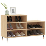 Shoe Cabinet Sonoma Oak 102x36x60 cm Engineered Wood 831383
