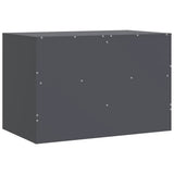 TV Cabinets 2 pcs Anthracite 67x39x44 cm Steel 841744