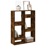 Bookcase Smoked Oak100x33x135 cm Engineered Wood 3309388
