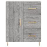 Highboard Grey Sonoma 69.5x34x180 cm Engineered Wood 3189435