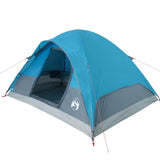 Family Tent Dome 6-Person Blue Waterproof 94552