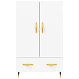 Highboard White 69.5x31x115 cm Engineered Wood 828212