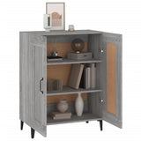 Sideboard Grey Sonoma 69.5x34x90 cm Engineered Wood 817343