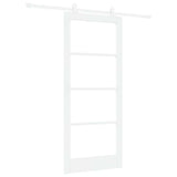 Sliding Door Manual ORKDAL White 86 x 198.5 cm Wood and metal 3332060