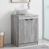 Bathroom Cabinet Grey Sonoma 54 x 41 x 70 cm Engineered Wood 890154