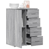 Sideboard Grey Sonoma 59x39x80 cm Engineered Wood 840539