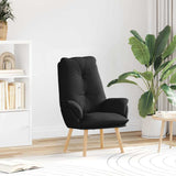 Armchair Black 69 x 74 x 93 cm Fabric 42001852
