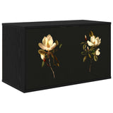 Wall-mounted TV Cabinet BREMEN 69 x 33 x 40 cm Black Oak 8007146