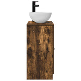 Bathroom Vanity with Sink Smoked Oak 54 x 35 x 83 cm 890118